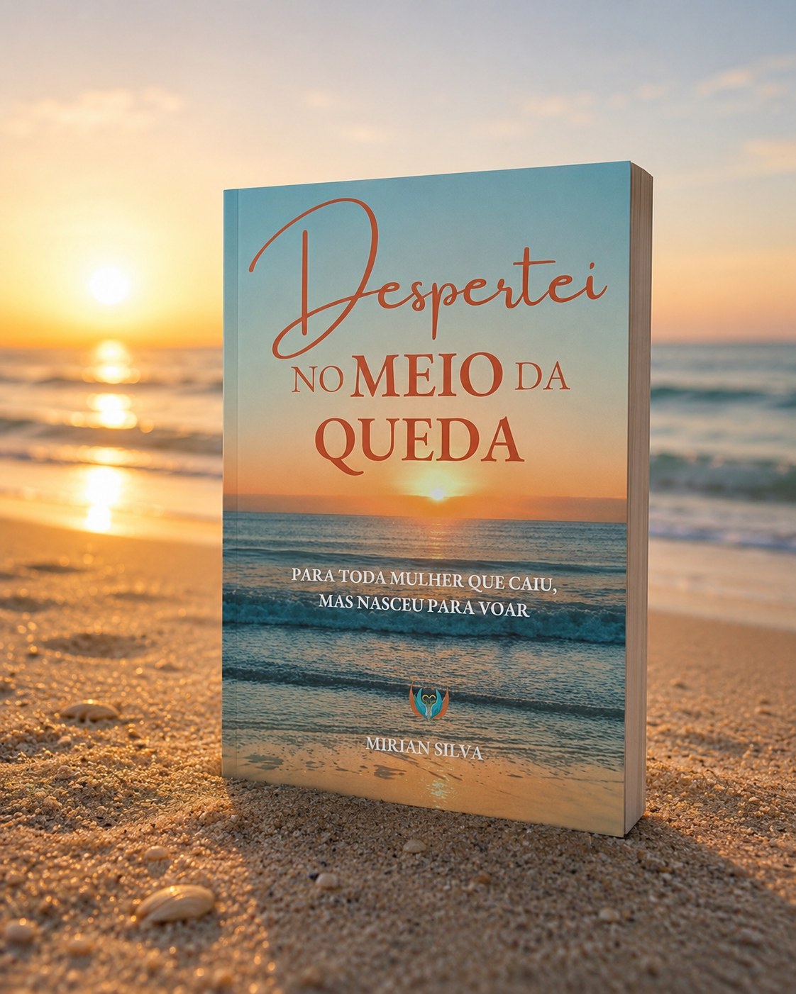 Livro na praia